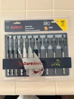 Bosch Tools Pc. Daredevil Spade Bit Set DSB5010 New Factory Sealed. Price: $20.00.