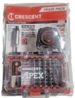 Crescent Cttbhap Fastening Set Vortex W/ Tape Measure Driver Bits Measuring New. Price: $34.99.
