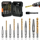Coobeast 11PCS Screw Extractor Set, Left Hand Drill Bit Bolt Ki... New. Price: $29.88.