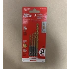 Milwaukee Red Helix Titanium Drill Bit Set Piece 48-89-4644 Gold New. Price: $9.99.