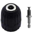 Cionyce 3/8" Quick Change Keyless Drill Chuck Adapter 0.8-10MM, 1/4-INCH Hex... New. Price: $14.11.
