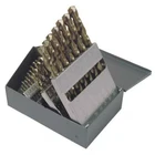 Chicago-latrobe 47796 29PC 135 Degree Heavy-duty Cobalt Jobber Length Drill Set New. Price: $220.99.