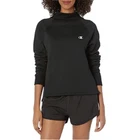 Champion Women Powerblend Mock Neck Pullover Sweatshirts Black Size New. Price: $35.99.