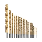 Bosch TI21A Pc. Titanium Nitride Coated Metal Drill Bit Set Assorted Sizes New. Price: $57.99.