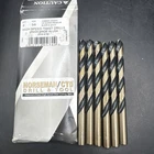Norseman Ctd 3/8 High Speed Twist Drill Bits (qty 6) Jobber Length Usa New. Price: $29.99.