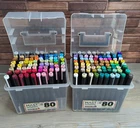 Master Markers Alcohol Dual Tip Chisel Brush Primary & Secondary Sets Missing 2 Used. Price: $149.98.