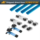 24" Double-cut T-track Kit With Stops & 5-1/2" Hold Down Clamps, Pack New. Price: $109.99.