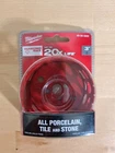 Milwaukee Tools 49-56-5669 Diamond Max 3 Inch Hole Saw Porcelain-tile-stone New. Price: $24.95.