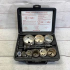 Mac Tools HS9596B 13 Piece Holesaw Kit *incomplete See Pictures* Used. Price: $29.49.