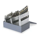 Cle-line C21162 Mechanics Drill SET,29 Pc,hss 4GB66 New. Price: $221.85.