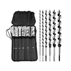 6PCS 12-INCH Long Auger Drill Bit Set For Wood, 1/4"-7/8" Hex ... Fast Ship New. Price: $44.39.