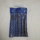 Drill Master 6 Piece Masonry Sds Bit Set Heavy Duty Carbide Tipped Used. Price: $19.99.