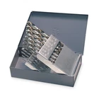 Chicago-latrobe 69881 Jobber Drill SET,15 Pc,hss 4EV07 New. Price: $258.94.