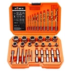 Xewea 39PCS Screw & Bolt Extractor With Left Hand Drill Bit Set, Multi-sp.... Price: $64.08.