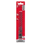 Milwaukee Shockwave 48-20-9050 Carbide Impact Duty Hammer Drill Bit Kit (3 Pcs) New. Price: $18.06.