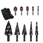 5 Pcs Four Spiral Flute Step Drill Set & Countersink Wit... New. Price: $50.44.