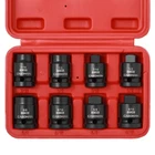 Casoman 8PCS 1/2-INCH Drive Pipe Plug Socket Set, Cr-mo, Sae, Male/fem New. Price: $39.19.