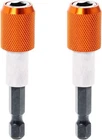 2 Pieces Quick Change Bit Holder Magnetic 1/4" Hex 1/4, Orange New. Price: $10.94.