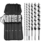 6PCS 12-INCH Long Auger Drill Bit Set For Wood, 1/4"-7/8" Hex Shank Ship... New. Price: $38.46.