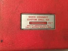 Quick Connect Custom Drill Kit Used. Price: $45.99.