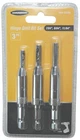Warrior 61550 Hinge Drill Bit Set 3 Pc Self-centering High-speed Steel New. Price: $12.75.
