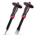 Masonry Set 2-PIECE Heavy Duty Pointed & Flat Rock Chisels, Concrete... New. Price: $38.46.