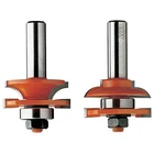 Cmt 2-PIECE Rail & Stile Bit Set, 1/2-INCH Shank, 1-3/4-INCH Diameter New. Price: $87.05.