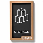 Kubik Letters Storage Sign, Ada Compliant Modern Design Door With Grade ... New. Price: $26.54.