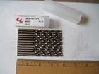 (qty 12) #10 Cobalt Drills, Jobber Length, .1935", Chicago-latrobe 46680 New. Price: $7.95.