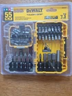 New Dewalt Toughgrip Screwdriver Bit Pc.# DWAF55SET. Price: $30.00.
