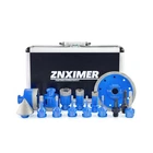 Diamond Hole Saw Kit For Tile, Ceramic, Granite, Marble And More Drilling - Z... New. Price: $143.80.