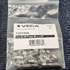 (10) Vega 212-6, 1/4'' Torq-set #6, 1" Long Hex Insert Bits, Compare Apex New. Price: $17.98.
