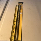 5/16" X 13" Irwin 5026008 Straight Slow Spiral Flute Rotary Hammer Drill Bit New. Price: $15.00.