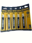 Irwin 7/64" Cobalt 135 Deg Split Point Drill 3016007 Lot Of Bits - New. Price: $13.91.