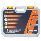 Forstner Bit Set, Drilling, W/carbide Tipped 8 Piece By Kowood New. Price: $46.02.