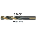 Alfa Tools BBML74227 15/32 Hss Blitz Bit Mechanic's Length Drill - 6 Pack New. Price: $59.99.