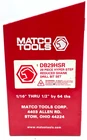 Matco Tools DB29HSR Hyper Step Reduced Shank Drill Bit Set 1/16-1/2 Used. Price: $169.00.