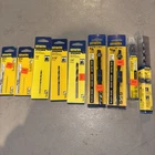 Lot Of 9 New Irwin Drill/auger Bits Black Oxide 1/8 3/16 1/4 3/8 5/16 5/8. Price: $39.95.