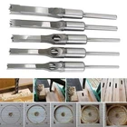 6.4/8/9.5/12.7/14/16MM Hole Saw Bit Square Mortise Chisel Drill Pack New. Price: $25.14.