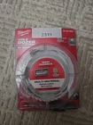 Milwaukee 4 In. Hole Dozer Bi-metal Saw With 3/8 Arbor And Pilot Bit Open. Price: $18.00.