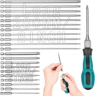 23PCS Torx Screwdriver Set, Tamper Proof Bit (11X4" + 11X8") With Bi... New. Price: $52.68.