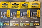 Dewalt Flextorq 1/4-IN 1-IN Torx Impact Driver Bit 3 -piece Pack New. Price: $12.89.