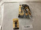 Dewalt Flextorq Steel Drill Bit Set, 1/4 In, 2-PC Qty 25 Pcs New. Price: $29.00.