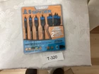 Spyder Stinger Spade Steel Drill Bit For Wood, 8-PC Set, Qty T-320 New. Price: $15.00.