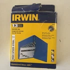Irwin 60136 High Speed Steel Drill Bit Pc Set With Case Open. Price: $14.99.
