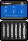 Greywolf 6 Pcs Damaged Screw Extractor Set Professional Grade Broken Bolt & St New. Price: $17.73.