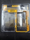 Dewalt 13PC Titanium Nitride Split Point Drill Bit Tool Set Case DW1363 New. Price: $15.00.