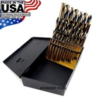 Norseman 29PC Hi-molybdenum M7 Drill Bit Set Index 1/16-1/2 Made Usa SPM-29 New. Price: $147.99.