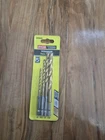 Ryobi AR1860G Hex Shank Titanium Drill Bit 4 Piece New. Price: $9.99.