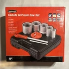 Warrior Carbide Grit Hole Saw Set 9 Piece, 1-1/4 To 3-1/4 In Diameters New. Price: $12.99.